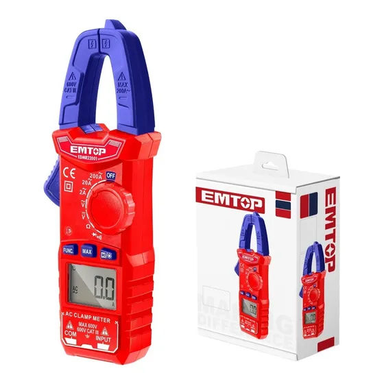 Pinza Amperimétrica Marca Emtop Somos Tienda