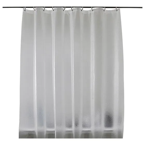 1 Cortina Box Banheiro Ajustável Antimofo Fosca 1,40x2,00