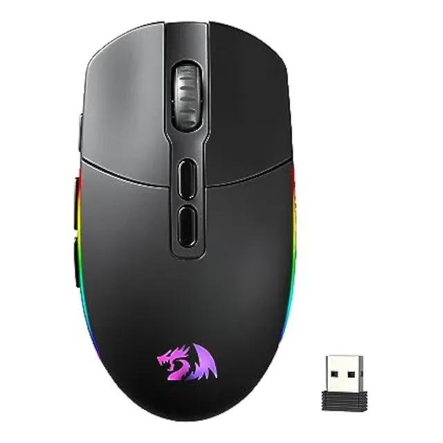 Redragon M719 Pro - Ratón Óptico Inalámbrico Para