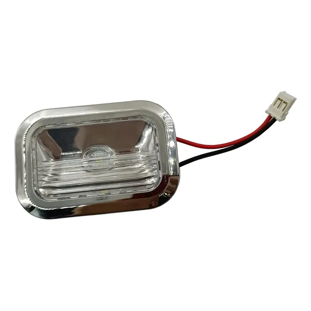 Marco Cromado Para Montaje Modulo Luz Led Whirlpool