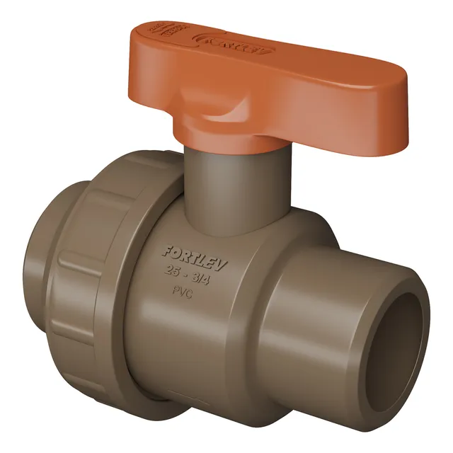 Valvula Esferica Soldable 40mm Amanco Media Union Piletas