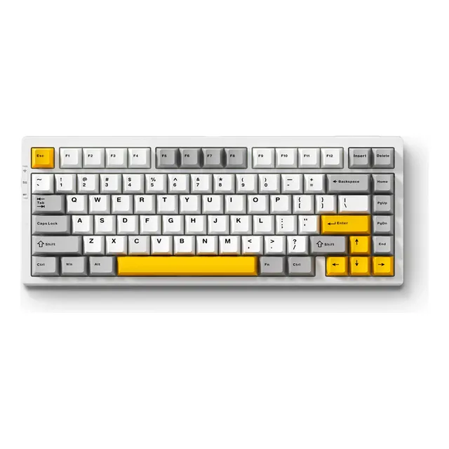 Teclado Mecanico Gamer Tri-mode Mchose G75 Pro Gris