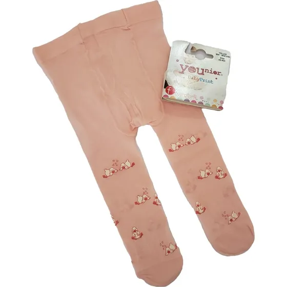Medias Panty Niña Baby Print 40 Den Franzoni Ref. 2029
