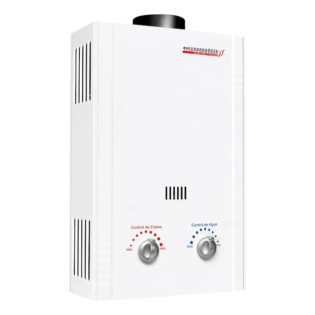 Calentador Instantaneo Boiler 6 Lts Gas Lp 4406 Kruger Color Blanco Tipo de gas GLP