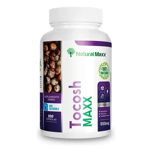 Tocosh 500 Mg 100 Cápsulas Naturalmaxx