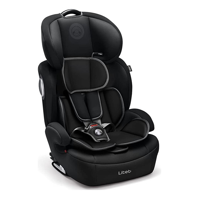 Cadeira Para Auto 9-36 Kg Isofix Safemax Fix 2.0 Preta Litet - Bb459 Cadeira Para Auto 9-36 Kg Isofix Safemax Fix 2.0 Preta Litet - Bb459