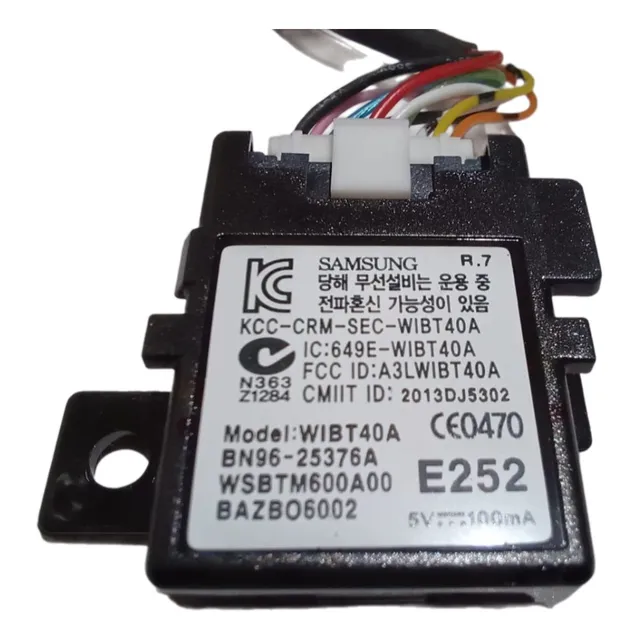 Tarjeta Bluetooth Tv Samsung 40  Para Modelo Mod: Un40f6800