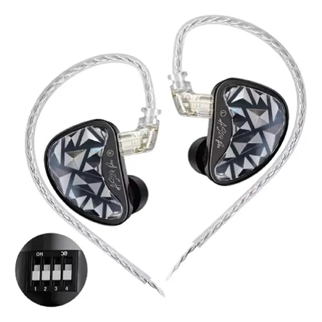 Auriculares Kz As24 Pro Hifi, Alta Gama Sin Micrófono