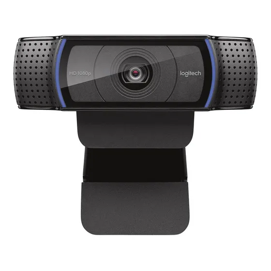 Câmera web Logitech C920 Full HD 30FPS cor preto