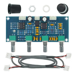 Placa Pre Amplificador 2.0 Equalizador 3 Bandas Cx Ativa Placa Pre Amplificador 2.0 Equalizador 3 Bandas Cx Ativa
