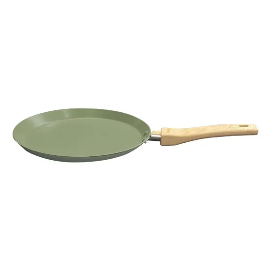 Panquequera Hudson Olive 22 Cm Con Antiadherente Color Verde Oliva