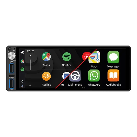 Estereo Pantalla 7 Multimedia Android Gps Car Play Wifi Auto