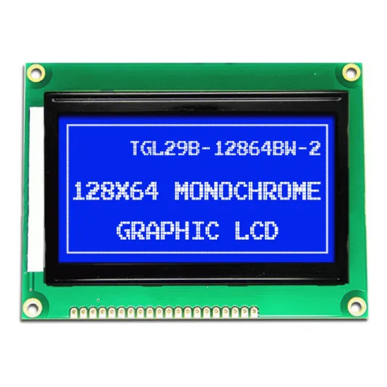 Display Lcd Pantalla 128x64 Gráfico Fondo Azul Arduino Pic