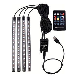 Lámpara De Ambiente Para Automóvil Con Luces Multicolores, I Lámpara De Ambiente Para Automóvil Con Luces Multicolores, I