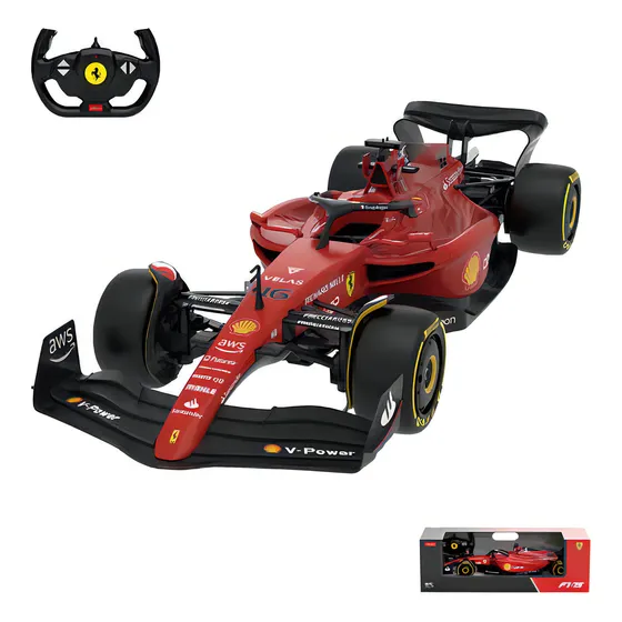 75 0.05 Scale - Coche De Control Remoto Ferrari F1-75 A Esca Color Multicolor