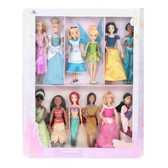 Princesas Disney Store Set Deluxe 12  Articuladas