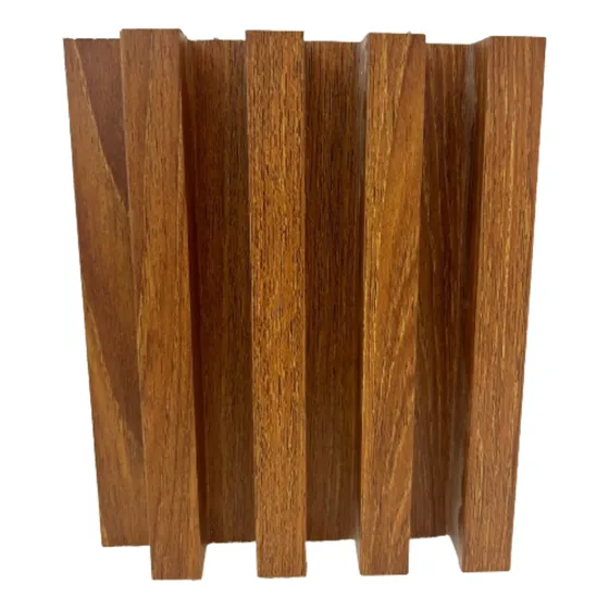 Wpc Marron Oscuro Revestimiento Antihumedad Decorativo