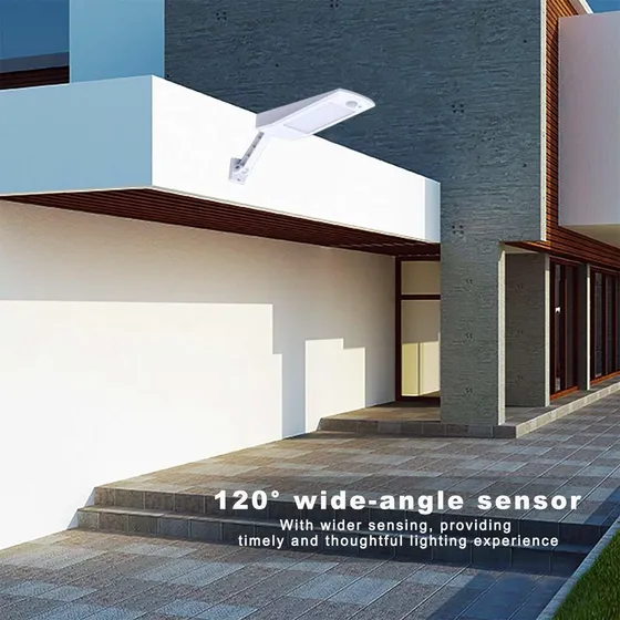 Velaurs Lampara Calle Luz Solar Sensor Movimiento Alto
