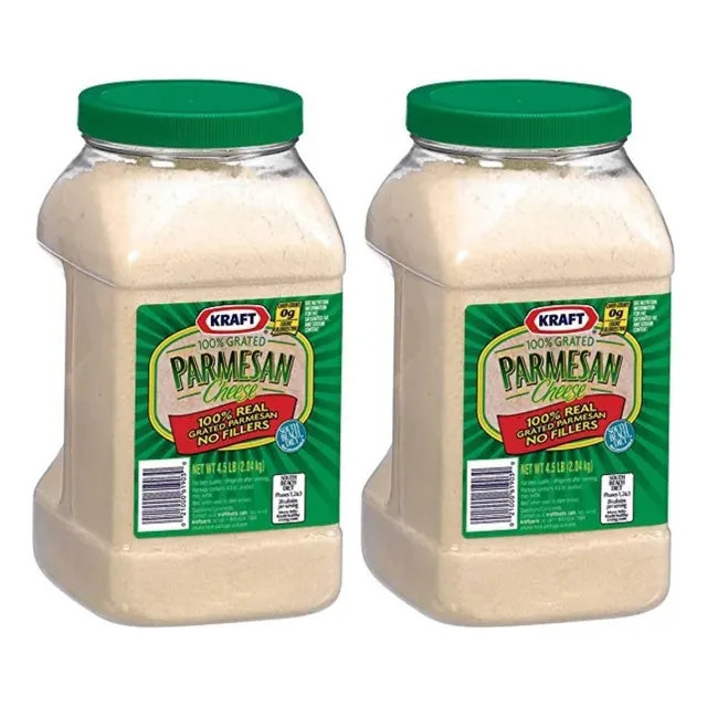 Pack 2 Botes Queso Parmesano Kraft 2.04 C/u