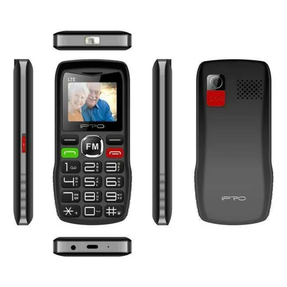 Celular Adulto Mayor Con Boton Sos Teclas Grandes Libre
