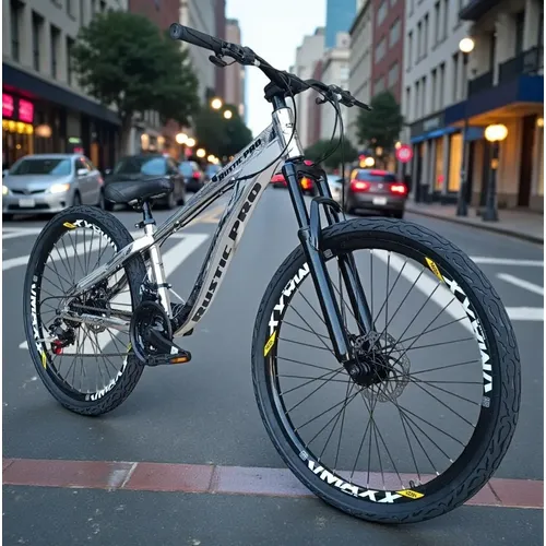 Bicicleta Downhill Montain Bike Freios Disco Suspensão Mtb Cor