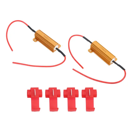 Resistor Anticintilação, 2 Unidades, Led, 50 W, 6 Ohm, Erro 