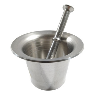 Pilão Almofariz Socado De Alho Alumínio Fundido Polido 0,3 L Pilão Almofariz Socado De Alho Alumínio Fundido Polido 0,3 L