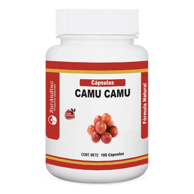 Camu Camu Sur Andino Fuente De Vitamina C 500mg 100 Capsulas