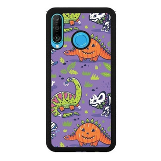 Funda Protector Para Huawei Halloween Dinosaurios Esqueleto Funda Protector Para Huawei Halloween Dinosaurios Esqueleto