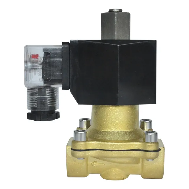 Electrovalvula Valvula Agua Abierta 1/2 PuLG Solenoide 110v