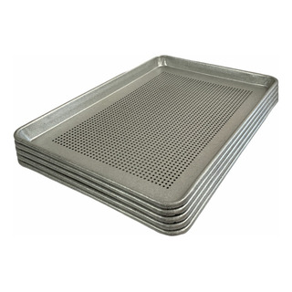 Charola Perforada Panadería, Hornear Charola 50cm X 35cm 5pz Charola Perforada Panadería, Hornear Charola 50cm X 35cm 5pz