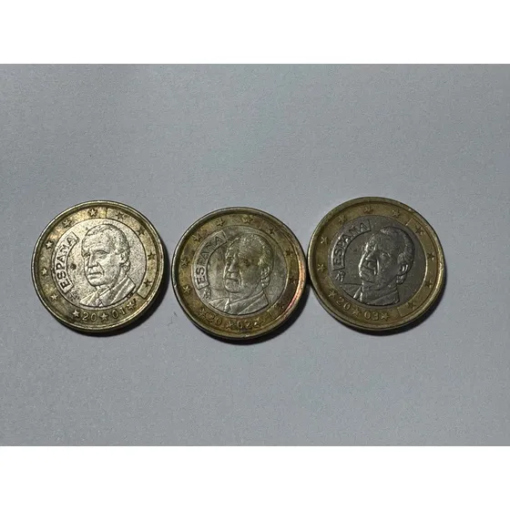 Espanha 1 Euro 2002- 2003 E 2004 Ma335