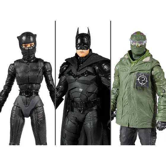 Mcfarlane Toys The Batman Dc 1 Set Of 3 Figures