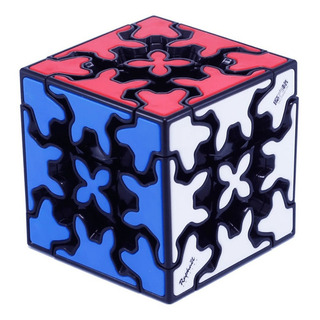 Cubo Magico 3x3 Gear Qiyi Color De La Estructura Negro Cubo Magico 3x3 Gear Qiyi Color De La Estructura Negro