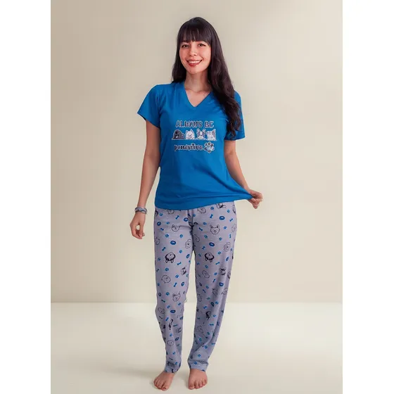 Pijamas Para Mujer En Pantalón Largo