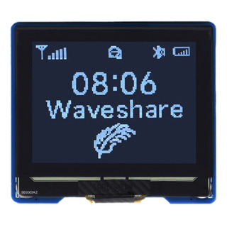 Módulo Oled Waveshare De 1,32 Pulgadas, Resolución 128x96, 1 Módulo Oled Waveshare De 1,32 Pulgadas, Resolución 128x96, 1