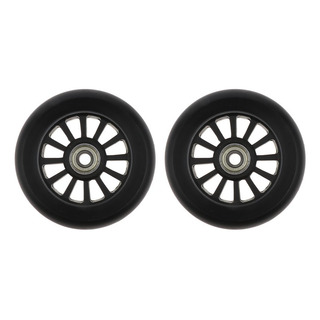 2 Piezas 100mm Wheels Durable Pu Skates Trolley Wheels 2 Piezas 100mm Wheels Durable Pu Skates Trolley Wheels