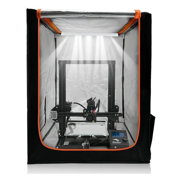 Carcasa Para Impresora 3d Con Iluminación Led, Resistente Al