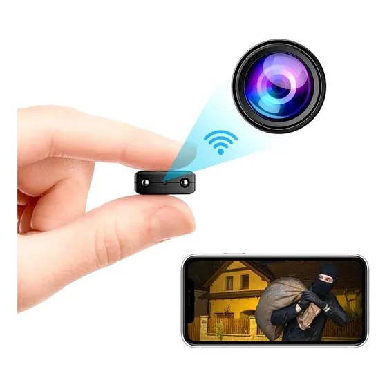 Cámara De Seguridad Iwfcam Mini Espía Wi-fi 4k Full Hd