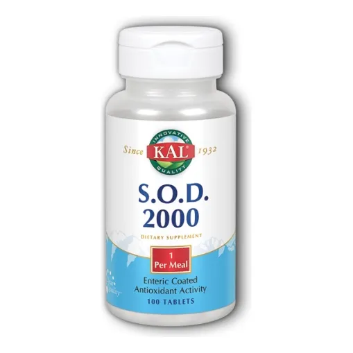 Suplemento Kal S.o.d. 2000 100 Comprimidos