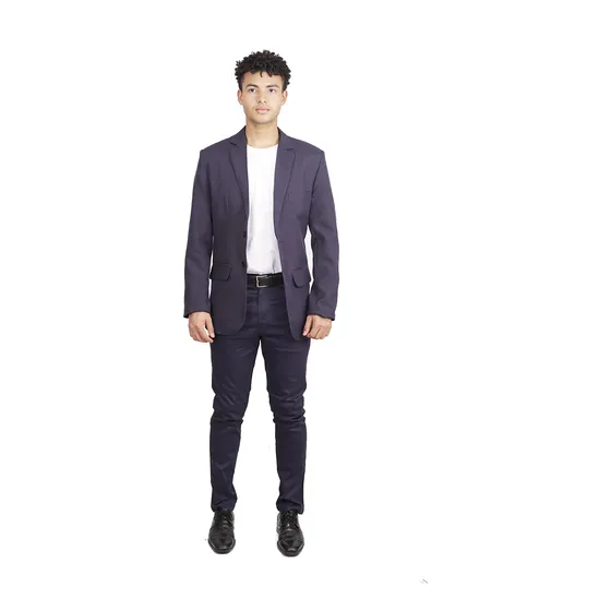 Traje Ambo Vestir Hombre Saco Y Pantalón Buen Corte Y Calce 