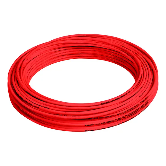 Cable Eléctrico Thw Calibre 8, 100 M Color Rojo Surtek Cubierta Negro