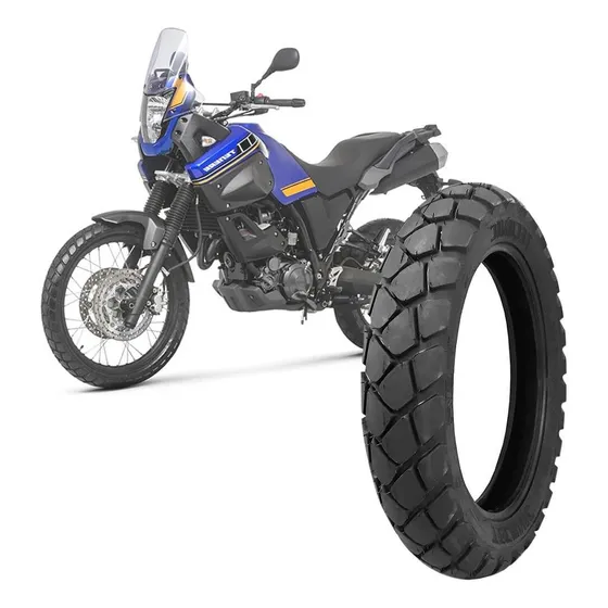 Pneu Moto Ténéré 660 Technic 130/80-17 65s Traseiro T&c Plus