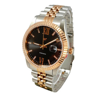 Reloj Kosiuko Mujer Hombre Acero 316 Rose Negro 852b-035 Reloj Kosiuko Mujer Hombre Acero 316 Rose Negro 852b-035