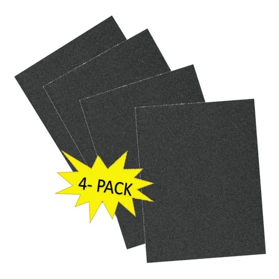 Lija De Agua Grano 120 Oferta Pack X 4 Lijas Aksi