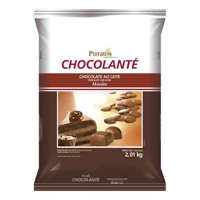 Chocolate Chocolanté Ao Leite Gotas 2,01kg - Puratos
