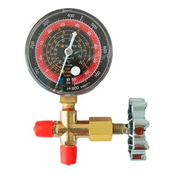 Manifold 1 Via Alta Pressão R22 R134 R404 R410  Suryha