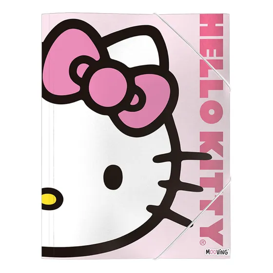Carpeta Hello Kitty  3 Solapas Con Elastico 