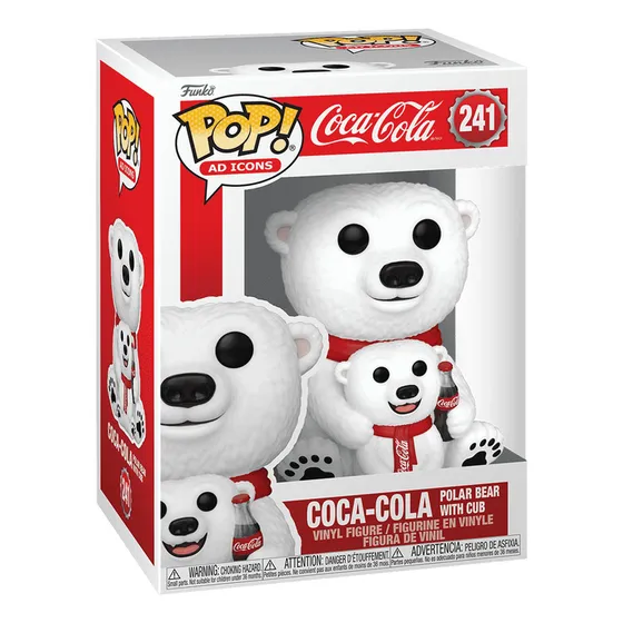 Funko Pop! Ad Icon: Coca-cola Bear W/cub N° 241