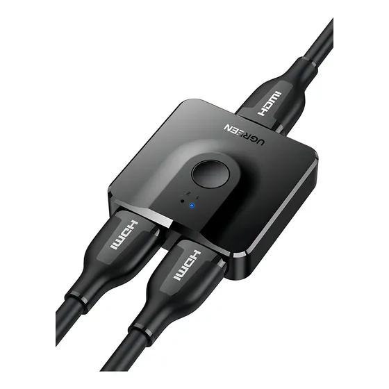 Interruptor Hdmi 4k Divisor Bidireccional 2 A 1 Ugreen